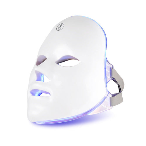Máscara LED facial antiedad y belleza de 7 Colores con Fototerapia
