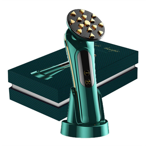 Masajeador Facial EMS + Terapia de Luz LED Antiage
