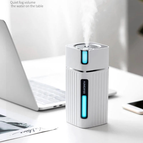 Humidificador de Vapor Frío de 300 ml con Luz LED