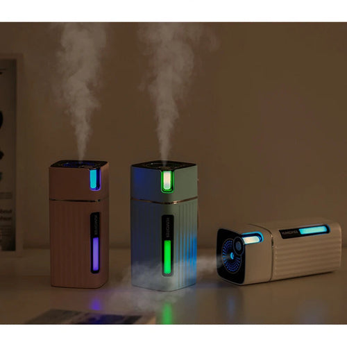 Humidificador de Vapor Frío de 300 ml con Luz LED